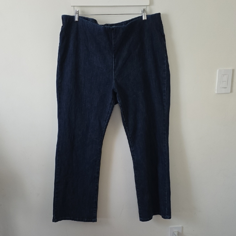 Soft Sorroundinga Dark Blue Denim Pants 2X